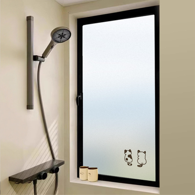 磨砂玻璃贴纸卫生间窗纸防走光