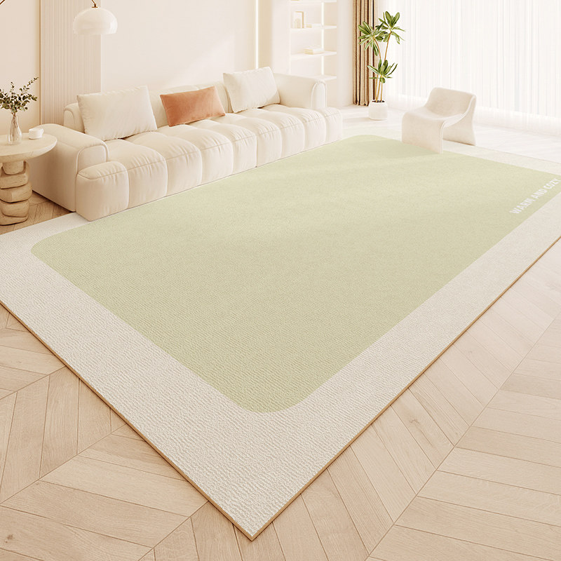 奶油风地毯客厅2025新款轻奢高级感茶几毯暖色卧室地垫可机洗满铺,居家布艺,地毯,淘宝优惠券,粉丝福利购,淘宝优惠卷