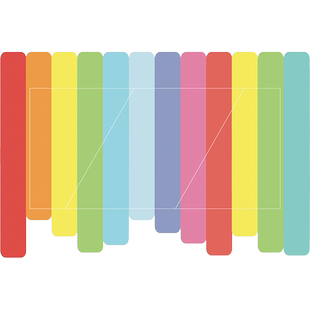 硅藻泥速干吸水地垫彩虹几何浴室软垫厨房门口垫子卫生间防滑脚垫
