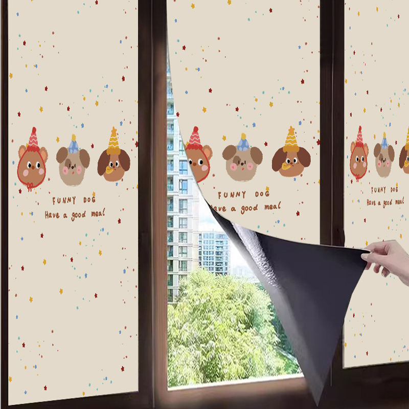 夏季遮阳防晒贴膜防走光窗户贴纸