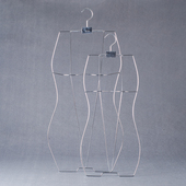 泳衣架成人儿童金属泳衣架金属立体连体衣架半身内衣架子悬挂泳衣