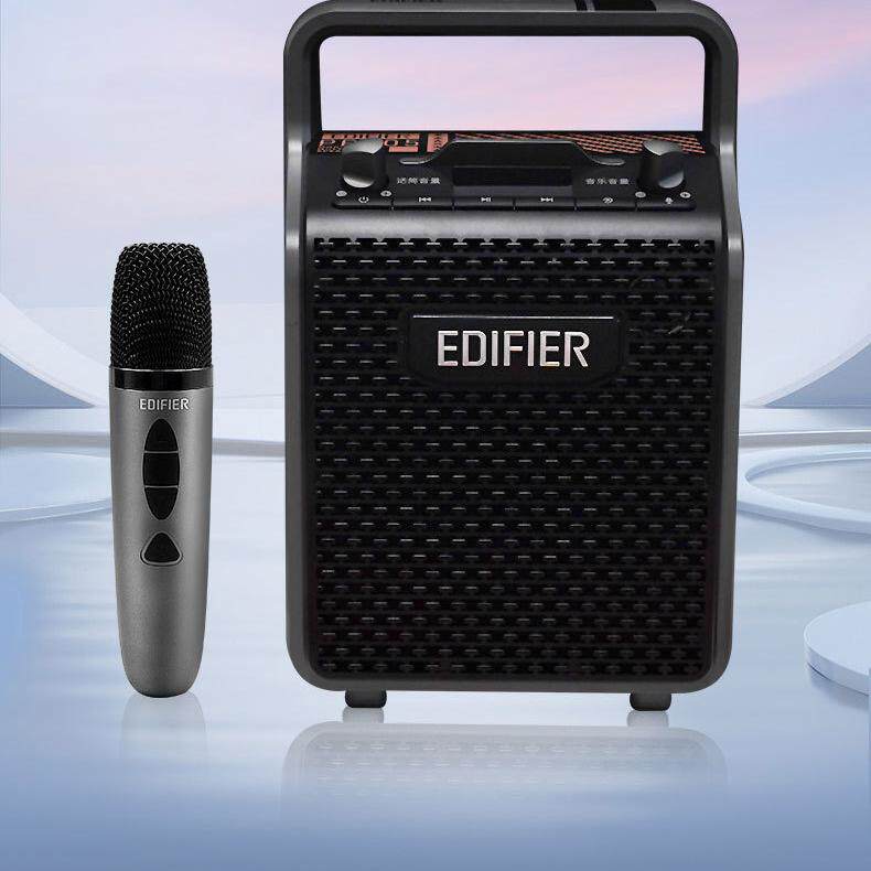 漫步者PP205无线版带话筒户外音响无线蓝牙广场舞音箱手提式便携