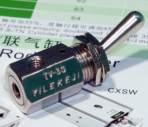 小金井型 二位三通扭子阀气动控制阀钮子开关阀机械阀TAC3V TV-3S