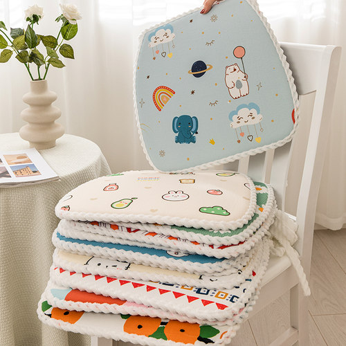 冬季毛绒坐垫办公室久坐