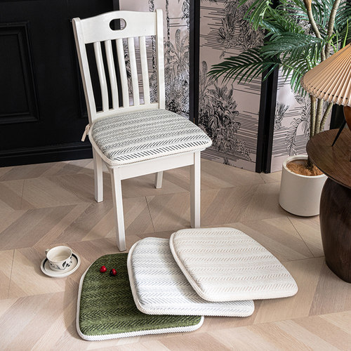 雪尼尔椅子垫坐垫防滑