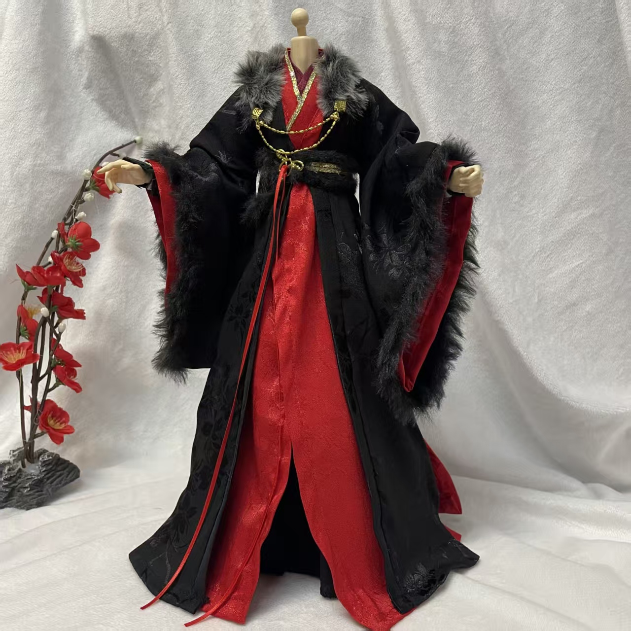 原创新品三四六分/兵人次元雏菊系列可定制叔体古风娃衣套装