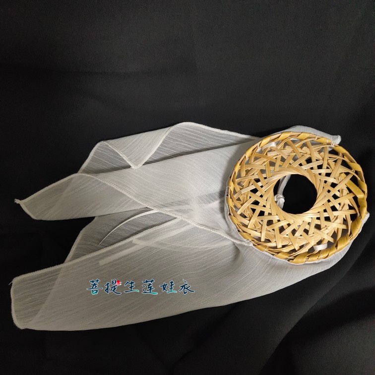 古风装菩提生莲自制斗笠