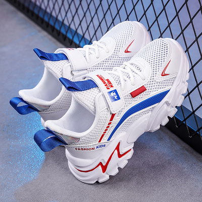 男童小白鞋女童白色运动鞋