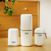 旅行必备神器旅行牙刷杯便携牙刷收纳盒旅行洗漱套装 出差好物清单