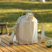 水杯包斜跨水壶包多功能杯子保护套便携水杯套雨伞包户外水壶挂包