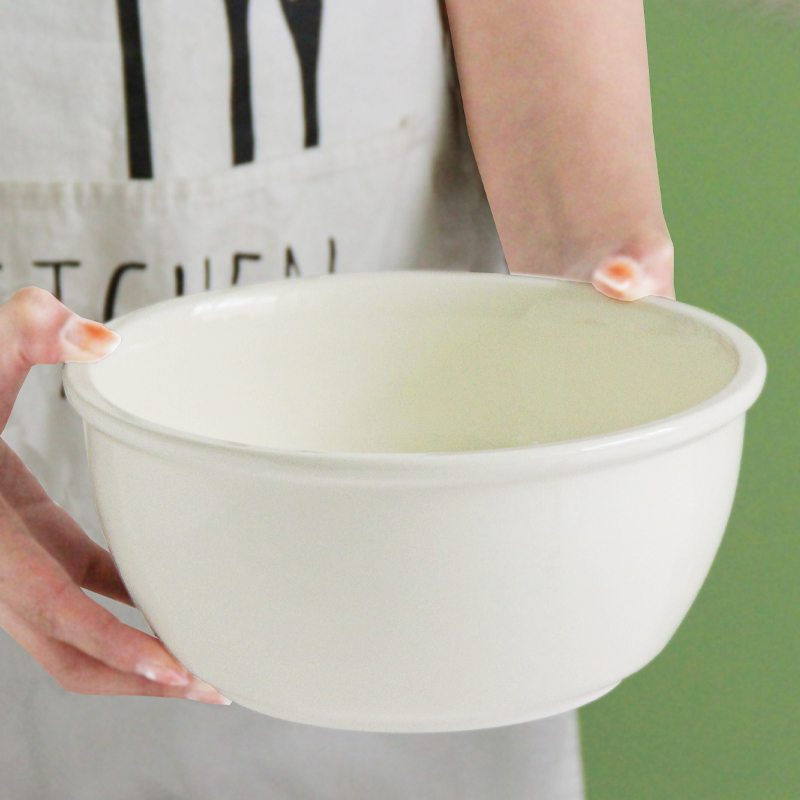 2只19.8汤碗家用2024新款奶油风餐具陶瓷碗套装大号网红盛汤大碗