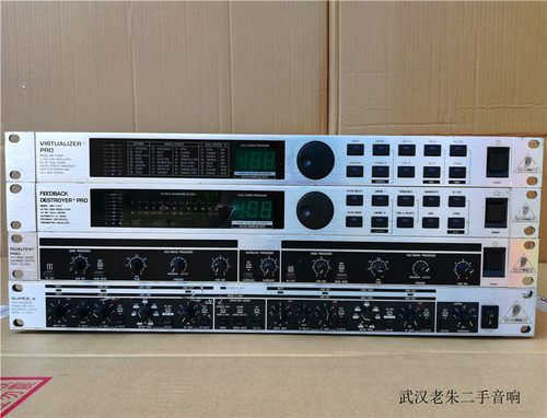 百灵达BEHRINGER DSP1000P 1124P二手数字效果器EX2200专业激励器
