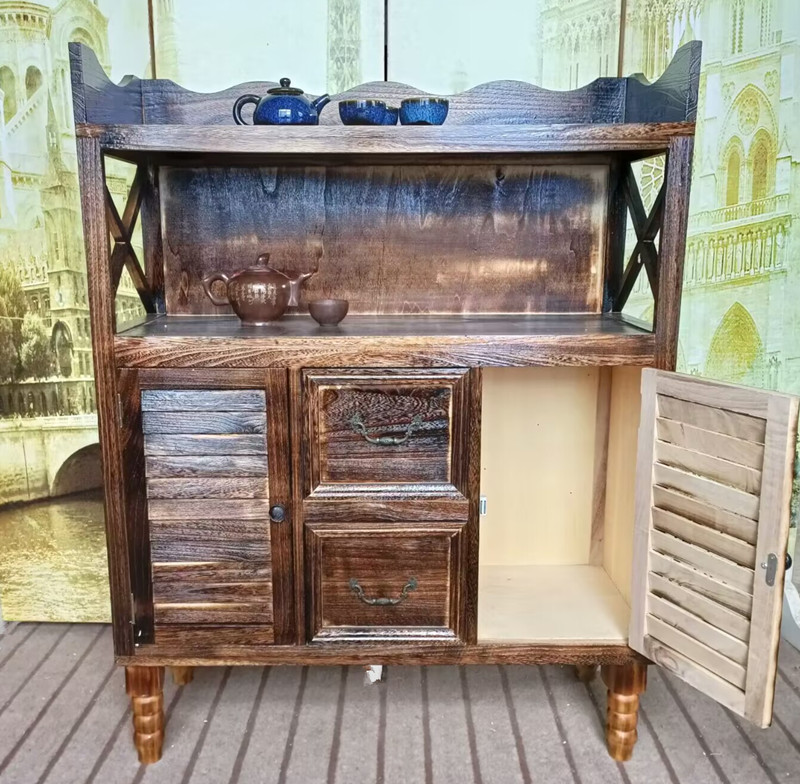 茶水柜实木储物柜餐边柜