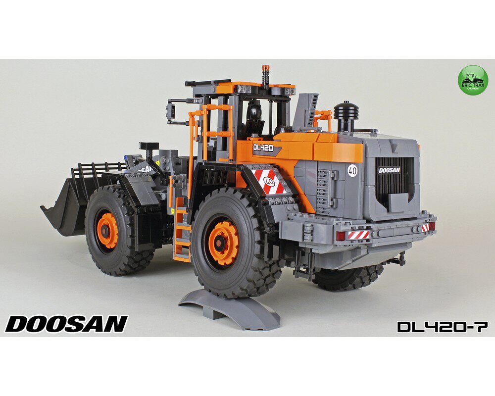 MOC-154471  拼插积木 2617片 积木铲车 带贴纸 百度网盘格式