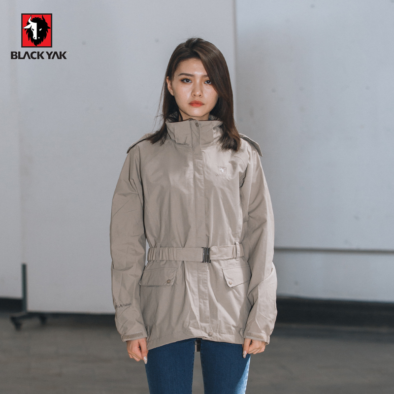 防风布来亚克风衣单层冲锋衣