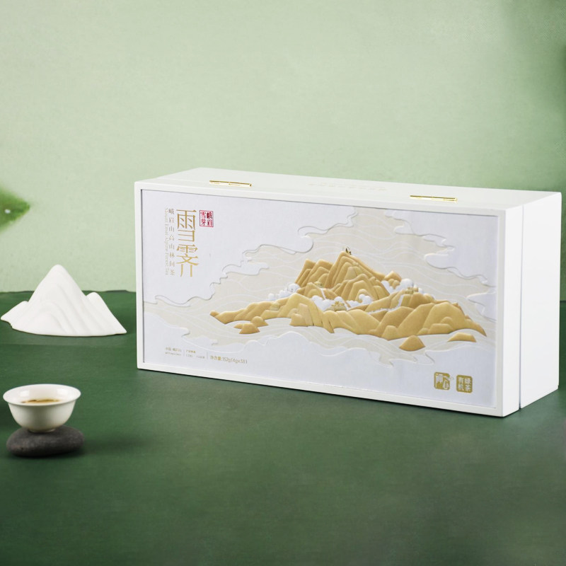 峨眉雪芽 2026新茶雪霁禅心152g 春茶有机绿茶高山礼盒