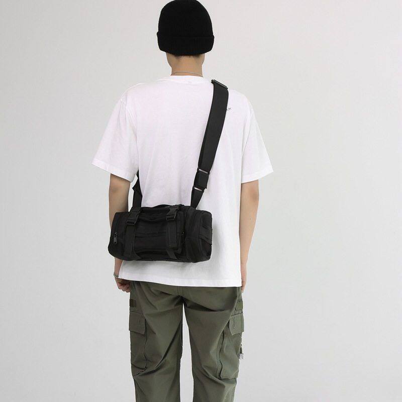 旅行包新款大容量加厚男工装韩版多功能相机包战术新品挎包斜挎包