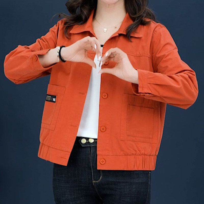小个子短款外套女装时尚夹克2026春季新款洋气减龄工装休闲上衣服