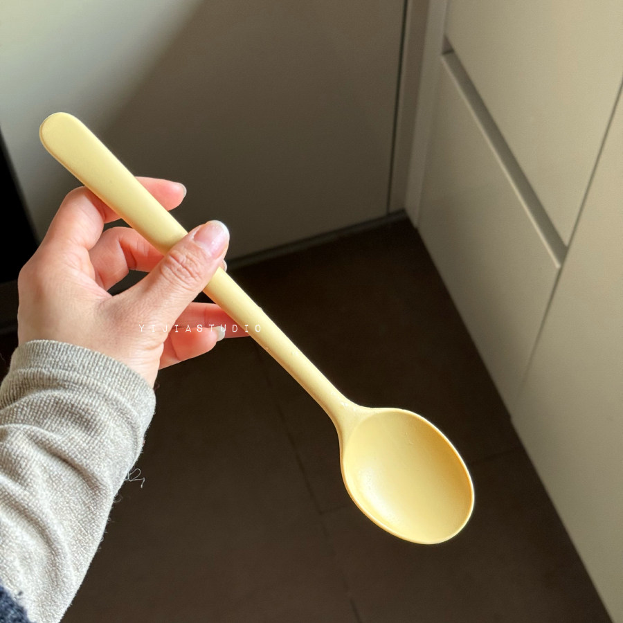 一家小店 奶乎乎的 耐高温一人食翻拌勺翻炒铲 小锅铲 长柄量勺