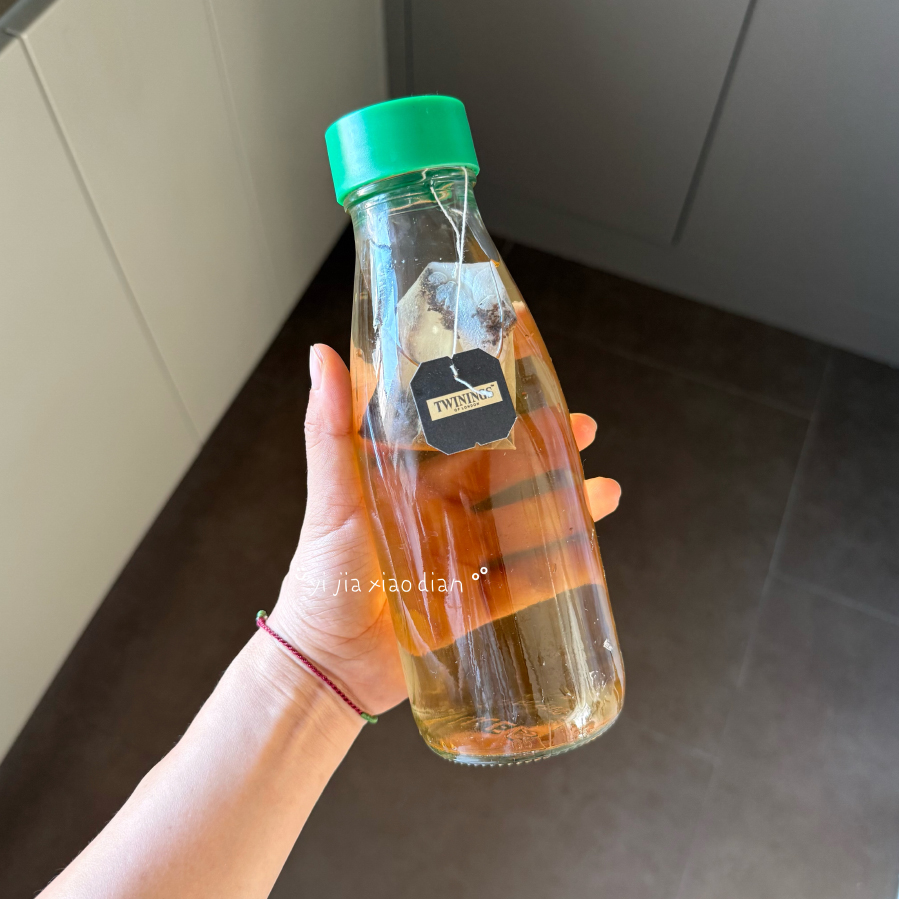 宜家正品 小绿瓶 斯坝唐 携带方便玻璃瓶密封瓶 饮料瓶冷萃瓶水瓶