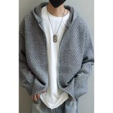 【网2】25连帽毛衣外套男宽松长袖开衫A079-YM92-P44，男装针织衫/毛衣，电商A079