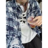 [006]长袖衬衫男女翻领衬衣外套A079-CE12-P43，男装衬衫，电商A079