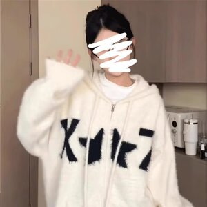 【211】毛衣针织毛衣外套女秋冬冬季厚宽松开衫A079-MY262-P62图片