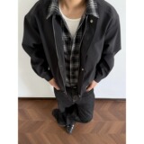 棉衣冬季假两件棉衣男夹克外套男士男款棉服A079-MY6106-P86，男装夹克，电商A079