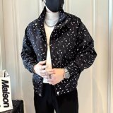 【185】2025新款春秋款立领夹克男士外套A079-7718-P59，男装夹克，电商A079