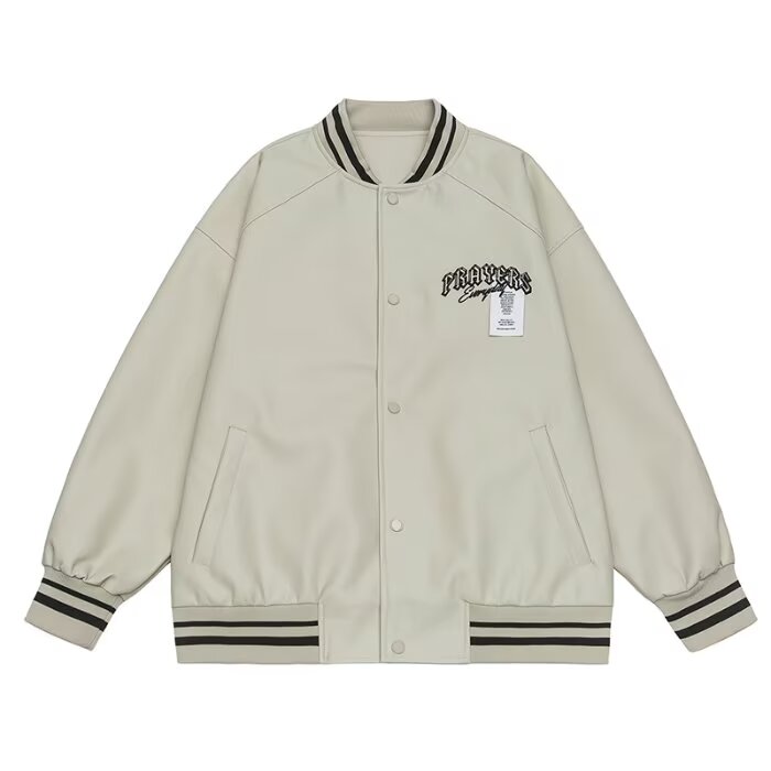 【网23】棒球服夹克皮衣A079-J445-P65,男装夹克,电商A079
