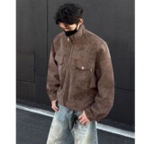 【网23】25夹克座山雕冬季男女宽松百搭潮牌外套A079-J378--P75，男装夹克，电商A079