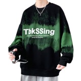 【网160】卫衣男冬款加绒潮牌长袖t恤男宽松A079-WY001-P45-48，男装T恤，电商A079