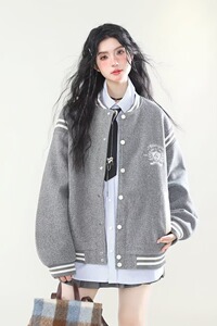 【网61】开衫运动夹克男女春秋休闲外套潮卫衣A079-W742-P47图片