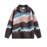 【网79】25撞色加厚长袖毛衣针织衫A079-6636-P62，男装针织衫/毛衣，电商A079