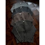 【32】针织开衫毛衣秋冬基础百搭扭绳风毛衣外套A079-2530-P58，男装针织衫/毛衣，电商A079