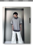 [012]休闲格子假两件polo衫短袖男宽松半袖T恤A079-D918-P35，男装T恤，电商A079