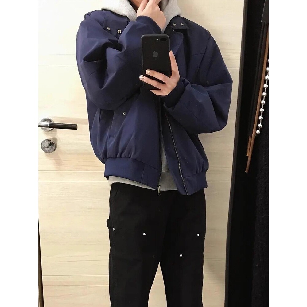 【3】立领飞行夹克cleanfit棒球服男款短款外套A079-JK14-P63,男装夹克,电商A079