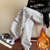 【235】25休闲卫裤男加绒运动长裤A079-K109加绒-P39，男装休闲裤，电商A079