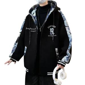 【网160】15松休闲夹克青少年超大码开衫卫衣A079-WY007-P62-65图片