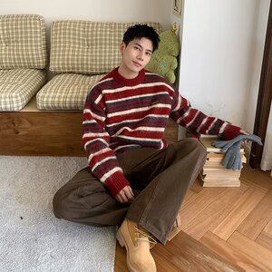 【239】25冬季新款宽松软糯厚针织衫A079-M63-P45图片