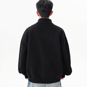 【190】25卫衣男春秋款男士百搭宽松纯色长袖T恤A079-W53-P39图片