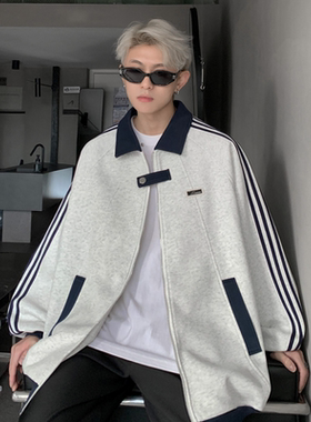 【网图有货4】拼接撞色立领外套男A079-5017-P47