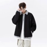 【575】工装外套男秋新款宽松大码飞行夹克A079-HT246-P71，男装夹克，电商A079