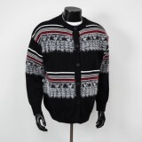 【网58】条纹开衫针织衫外套男潮牌宽松A079-D82-P64，男装针织衫/毛衣，电商A079