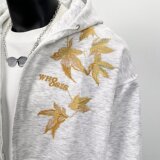 【网38】刺绣卫衣男女小众设计感休闲潮百搭外套A079-WY05-P56，女装短外套，电商A079