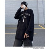 【101】新款文艺潮流日系ins慵懒长袖毛衣气质简约A079-7325-P39，男装针织衫/毛衣，电商A079