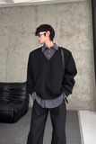 【网络图3】百搭两件拼接厚T恤春A079-wy02-P45，男装T恤，电商A079