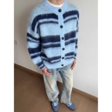 【网7】毛衣开衫外套男女秋冬季氛围感针织衫A079-MY9564-P63，男装针织衫/毛衣，电商A079