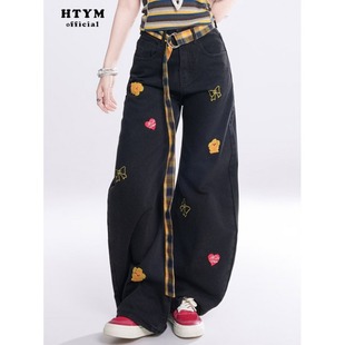 K9021 原宿百搭ins气质日系A079 5牛仔裤 P47 119