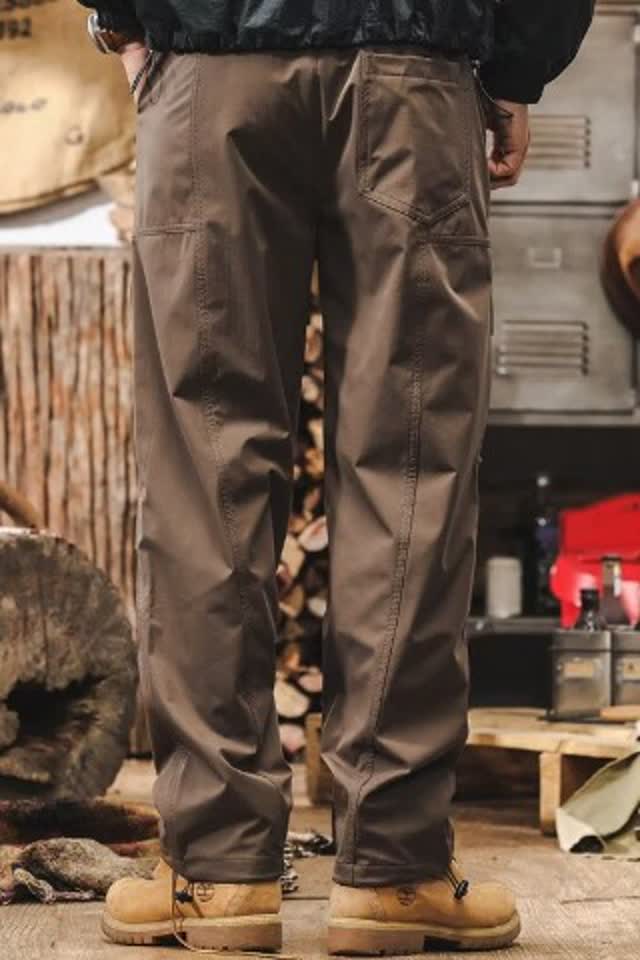 美式复古春男裤男士休闲长裤A079-K71-P53【网络图1】4-8XL元,男装休闲裤,电商A079